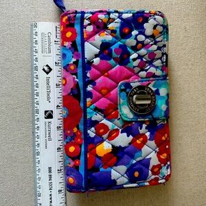 Vera Bradley clutch wallet.